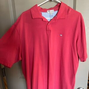 Peter Millar Pinkish-Red Polo (Crown Finish)